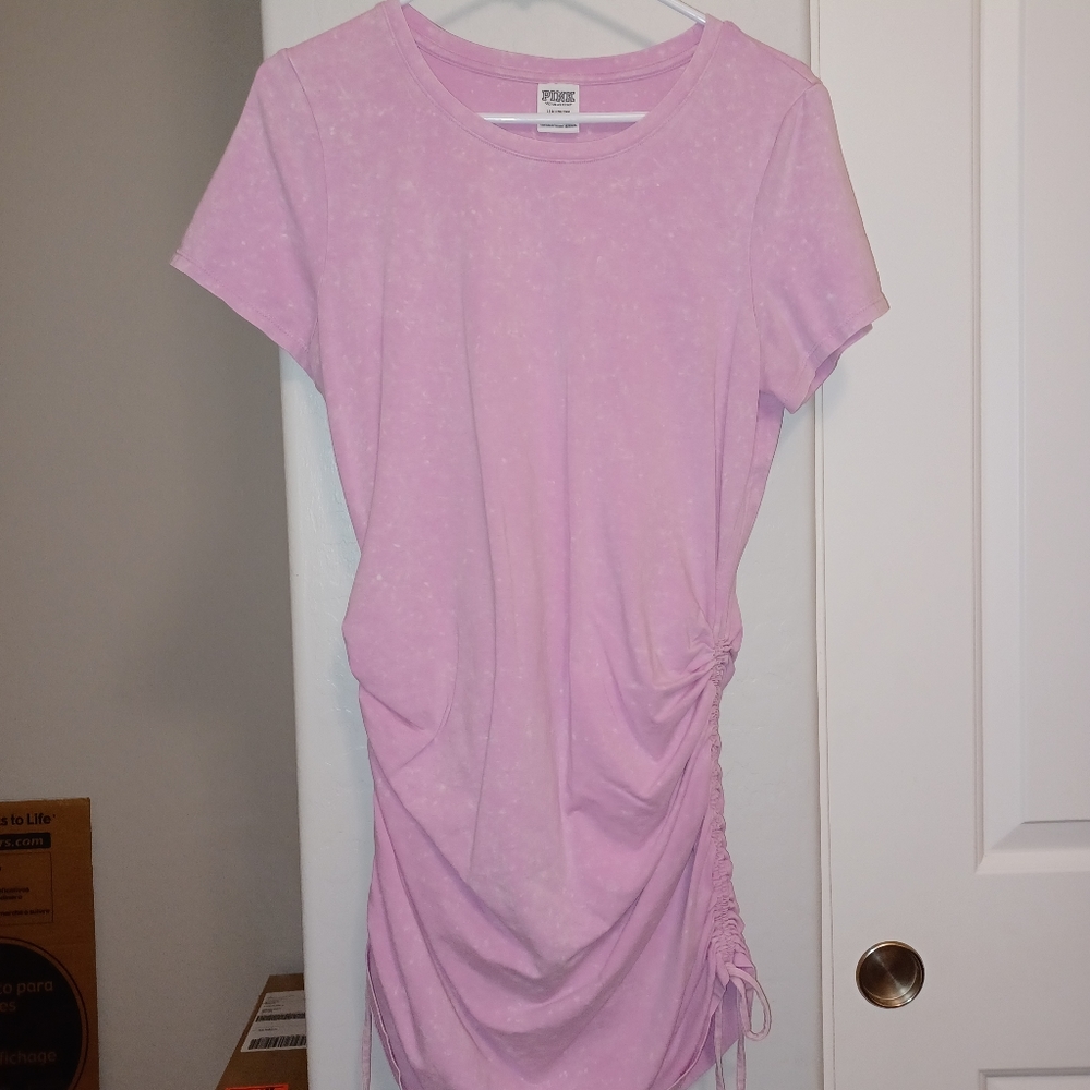 VS PINK Ruched side dress